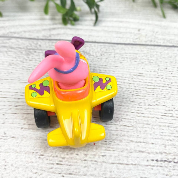 Vintage 90's TINY TOON Adventure Kids Meal Pull and Wind Toy Set - Picture 3 of 9